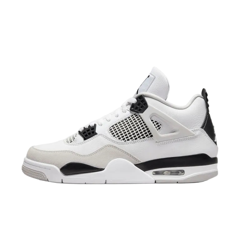 Air Jordan 4 Retro White Grey