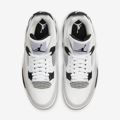 Air Jordan 4 Retro White Grey