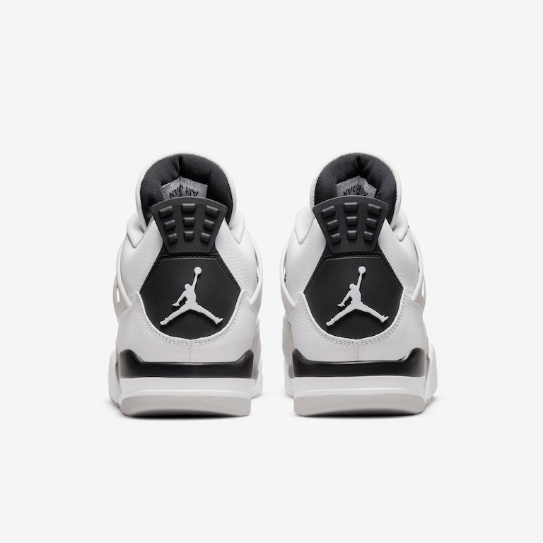 Air Jordan 4 Retro White Grey
