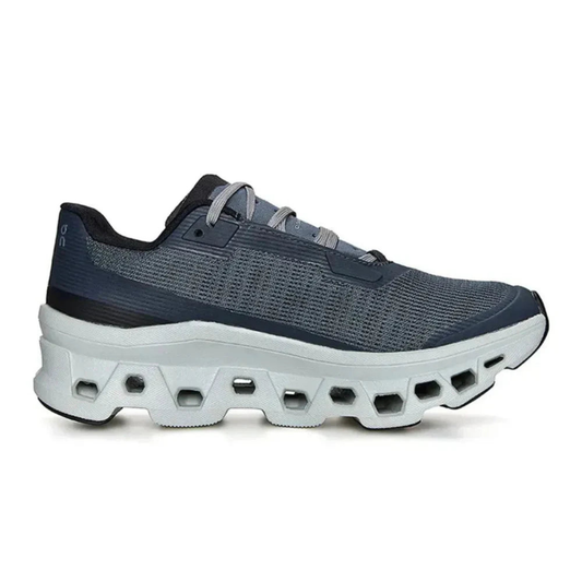 Cloudmonster Void sneaker featuring breathable engineered mesh upper, CloudTec® cushioning, Helion™ superfoam midsole, and modern performance-inspired design.