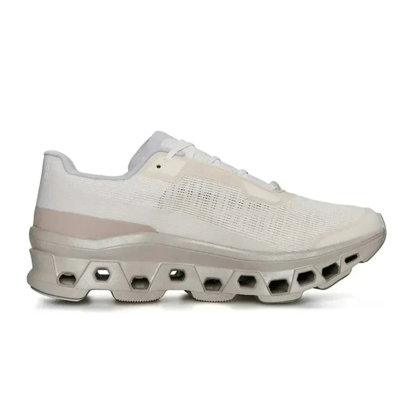 Cloudmonster Void sneaker featuring breathable engineered mesh upper, CloudTec® cushioning, Helion™ superfoam midsole, and modern performance-inspired design.