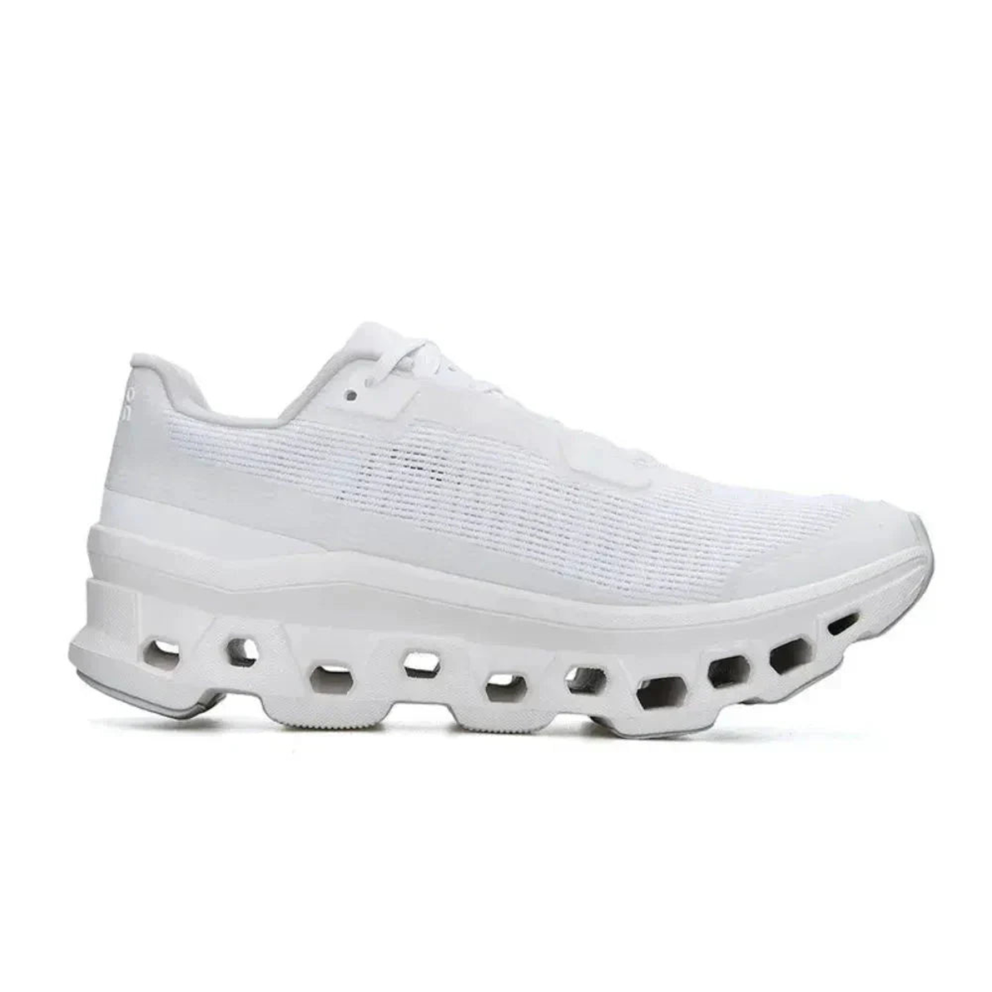Cloudmonster Void sneaker featuring breathable engineered mesh upper, CloudTec® cushioning, Helion™ superfoam midsole, and modern performance-inspired design.